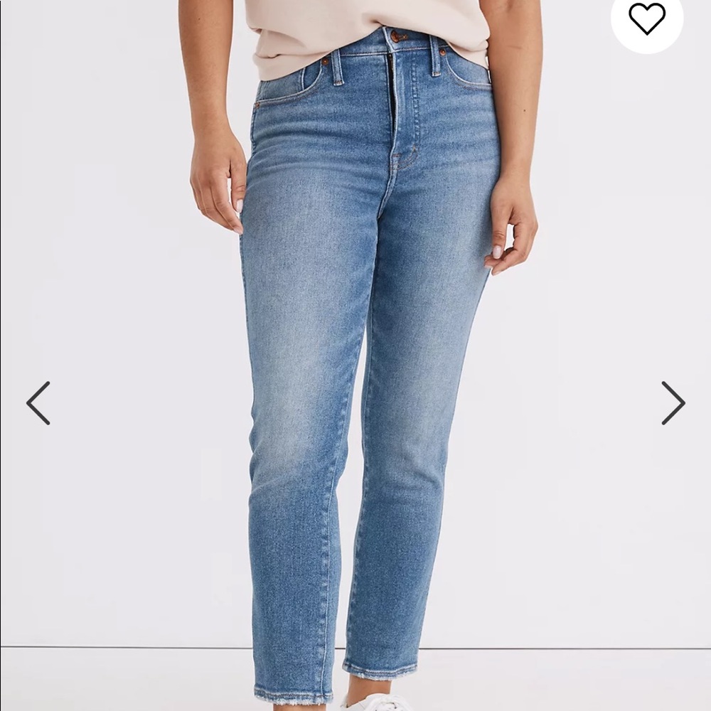 Madewell Stovepipe Jeans